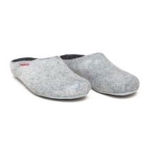 Gottstein Slippers Magicfelt 701 (100% Wool) light grey (Size 36-42)